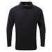 Hazkit - HAZTEC® Boscan Arc, Inherent Flame Retardant Anti Static Long Sleeve Poloshirt - Black or Navy - HAZTEC