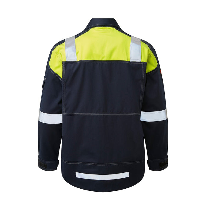 Hazkit - HAZTEC® KELVIN Flame Resistant Anti-Static Arc Flash Hi Vis Jacket - Yellow or Orange - HAZTEC