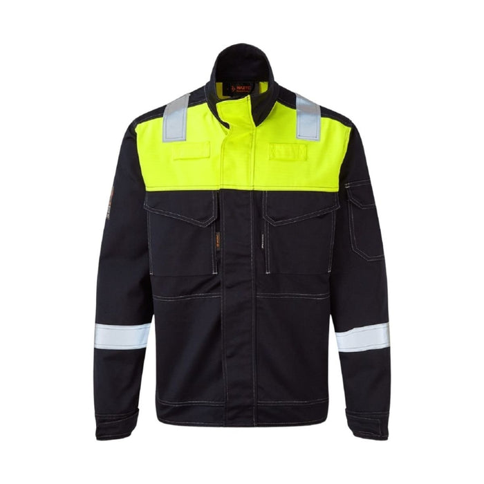 Hazkit - HAZTEC® KELVIN Flame Resistant Anti-Static Arc Flash Hi Vis Jacket - Yellow or Orange - HAZTEC