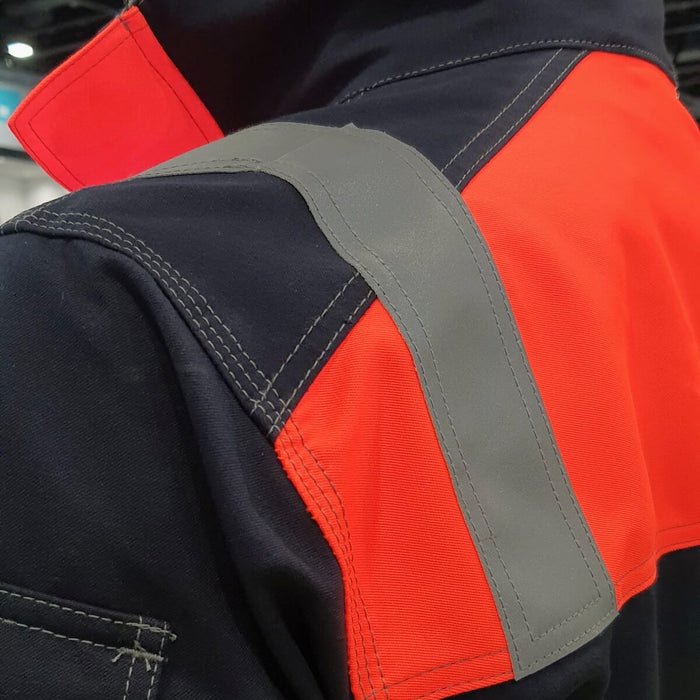 Hazkit - HAZTEC® KELVIN Flame Resistant Anti-Static Arc Flash Hi Vis Jacket - Yellow or Orange - HAZTEC