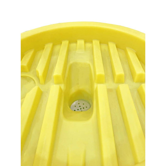 Hazkit - IBC Funnel with Lid - Spill Free Filling of IBCs - Built In Debris Strainer - Fentex