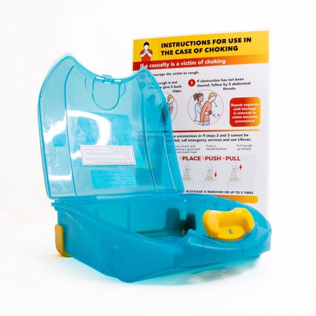 Hazkit - LifeVac® Anti - choking Device Accessory - Replacement Wall Mount Box (No Kit) - Lifevac Europe