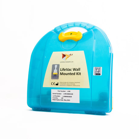 Hazkit - LifeVac® Anti - choking Device Accessory - Replacement Wall Mount Box (No Kit) - Lifevac Europe