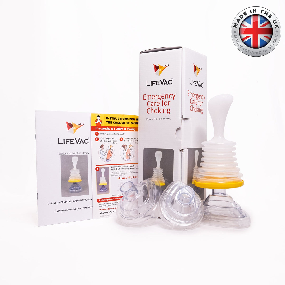 Buy LifeVac® Home Kit Anti-choking Device from £60.00 — Hazkit