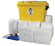Hazkit - Industrial Oil and Fuel Spill Kit in Wheeled Bin - Treats 800 Litres - Fentex