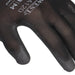 Hazkit - Pack of 5, 10 or 50 - Bestseller Portwest Black Breathable General Handling Cut Protection PU Work Gloves - A120 - Portwest