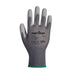 Hazkit - Pack of 5, 10 or 50 - Bestseller Portwest Grey Breathable General Handling Cut Protection PU Work Gloves - A120 - Portwest