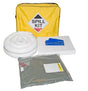 Hazkit - Portable Oil & Fuel Spill Kit Satchel with Drain Protection - Treats 50 Litres - Fentex
