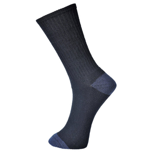 Hazkit - Portwest 3-Pack Classic Cotton Ribbed Socks - SK13 - Portwest