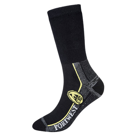 Hazkit - Portwest 3 - Pack ESD Cushioned Work Socks Anti Static - SK21 - Portwest