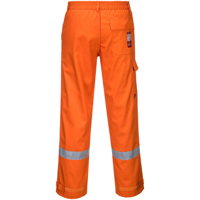 Hazkit - Portwest FR26 Bizflame Flame Retardant Anti Static Trousers - Orange - Portwest