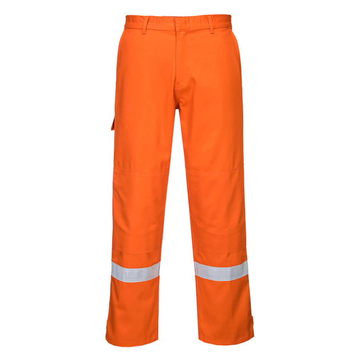 Hazkit - Portwest FR26 Bizflame Flame Retardant Anti Static Trousers - Orange - Portwest