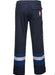 Hazkit - Portwest FR56 Bizflame Plus Flame Retardant Anti Static Trousers - Navy Blue - Portwest