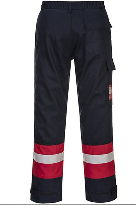Hazkit - Portwest FR56 Bizflame Plus Flame Retardant Anti Static Trousers - Royal Red - Portwest