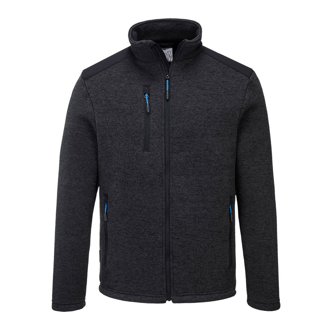 Hazkit - Portwest KX3 Performance Fleece Jacket - Grey Marl T830 - Portwest