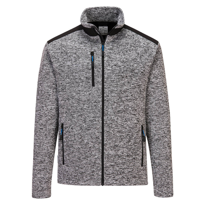 Hazkit - Portwest KX3 Performance Fleece Jacket - Platinum Grey T830 - Portwest