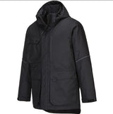 Hazkit - Portwest KX360 Extreme Waterproof Thermal Winter Parka Jacket - Black - Portwest