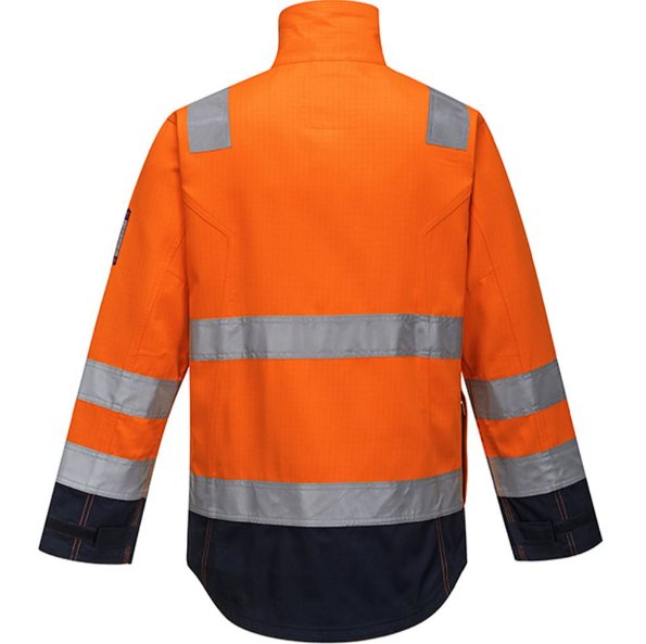 Hazkit - Portwest MV35 Modaflame HVO Multi Inherent Flame Resistant Anti Static Arc Hi Vis Jacket - Portwest