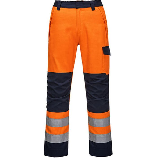 Hazkit - Portwest MV36 Modaflame HVO Multi Inherent Flame Resistant Anti Static Arc Hi Vis Trouser - Portwest