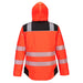 Hazkit - Portwest PW3 Hi-Vis Cold Certified Protect up to -40°C Waterproof Winter Jacket - Red/Black T400 - Portwest