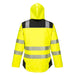 Hazkit - Portwest PW3 Hi-Vis Cold Certified Protect up to -40°C Waterproof Winter Jacket - Yellow/Black T400 - Portwest