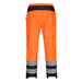 Hazkit - Portwest PW3 Hi Vis Women's Waterproof Rain Trousers - Rail Spec - Orange PW386 - Portwest