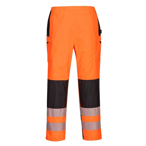 Hazkit - Portwest PW3 Hi Vis Women's Waterproof Rain Trousers - Rail Spec - Orange PW386 - Portwest