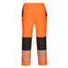 Hazkit - Portwest PW3 Hi Vis Women's Waterproof Rain Trousers - Rail Spec - Orange PW386 - Portwest