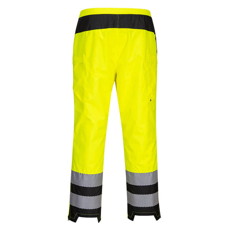Hazkit - Portwest PW3 Hi Vis Women's Waterproof Rain Trousers - Yellow PW386 - Portwest