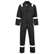 Hazkit - Portwest Regular Bizweld Iona Arc Flame Retardant Overalls - Black BIZ5 - Portwest