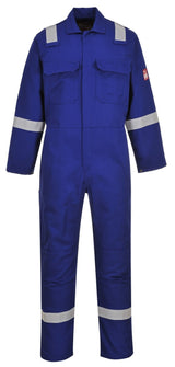 Hazkit - Portwest Regular Bizweld Iona Arc Flame Retardant Overalls - Royal Blue BIZ5 - Portwest