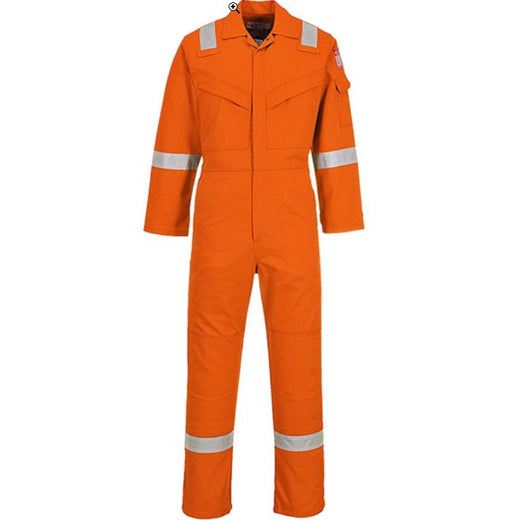 Hazkit - Portwest Regular FR50 Bizflame Plus Iona Reflective Flame Retardant Anti Static Coverall Various Colours - Portwest