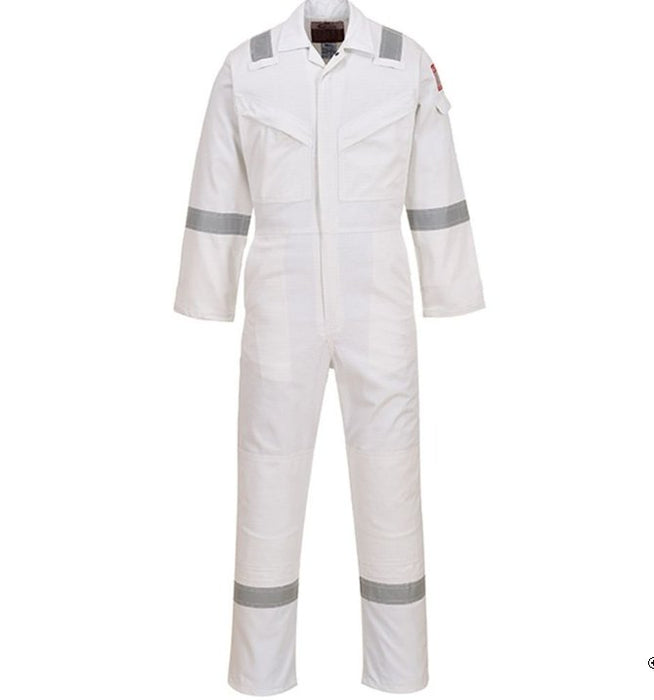 Hazkit - Portwest Regular FR50 Bizflame Plus Iona Reflective Flame Retardant Anti Static Coverall Various Colours - Portwest