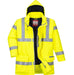 Hazkit - Portwest S778 Yellow Bizflame Padded Waterproof Flame Resistant Anti Static Hi Vis Jacket - Portwest