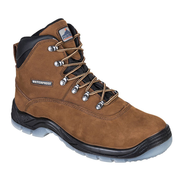 Hazkit - Portwest Steelite All Weather Anti static Oil Resistant S7 FO SR Boots - FW57 Brown - Portwest