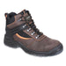 Hazkit - Portwest Steelite Ultra Mustang Antistatic Oil Resistant S3 Safety Boots - FW69 Brown - Portwest