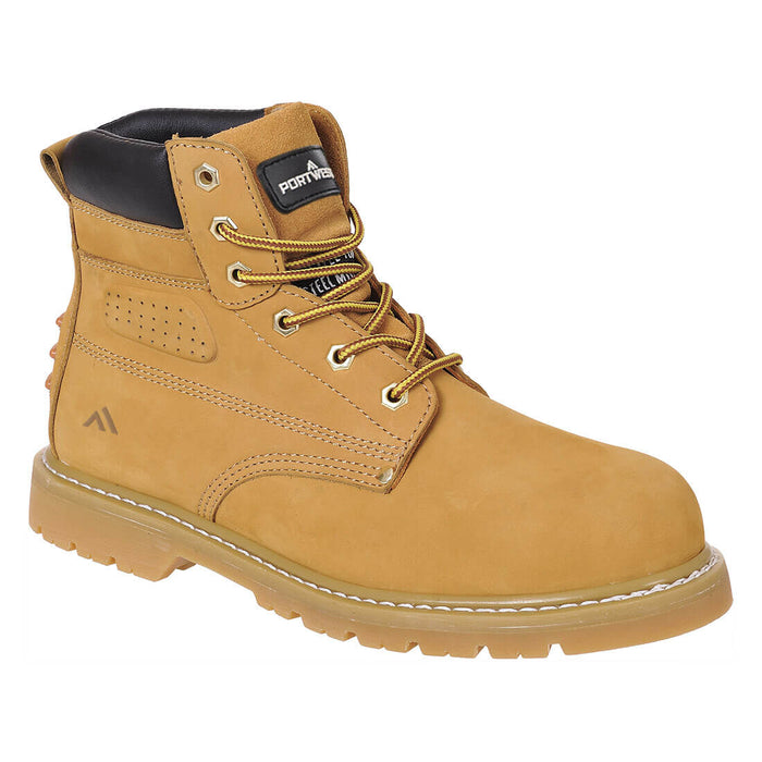 Hazkit - Portwest Steelite Welted Plus Safety Boot SBP HRO Oil Resistant Safety Boots - FW35 - Portwest