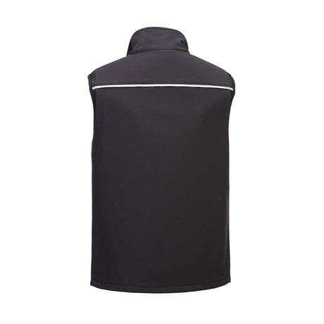 Hazkit - Portwest Waterproof Windproof Winter Softshell Gilet DX4 - Black DX476 - Portwest