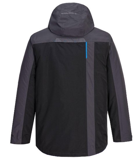 Hazkit - Portwest WX3 Waterproof Thermal Winter Jacket - Grey T740 - Portwest