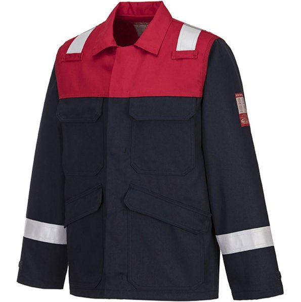 Hazkit - Premium Protection Portwest FR55 Bizflame Plus Flame Retardant Jacket - 2 Colours - Portwest