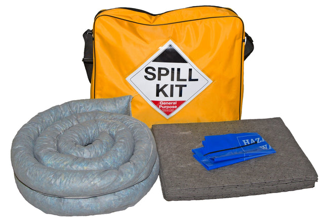 Hazkit - Railway Orange Hi Vis Spill Kit - General Purpose Treats 40 litres - Fentex