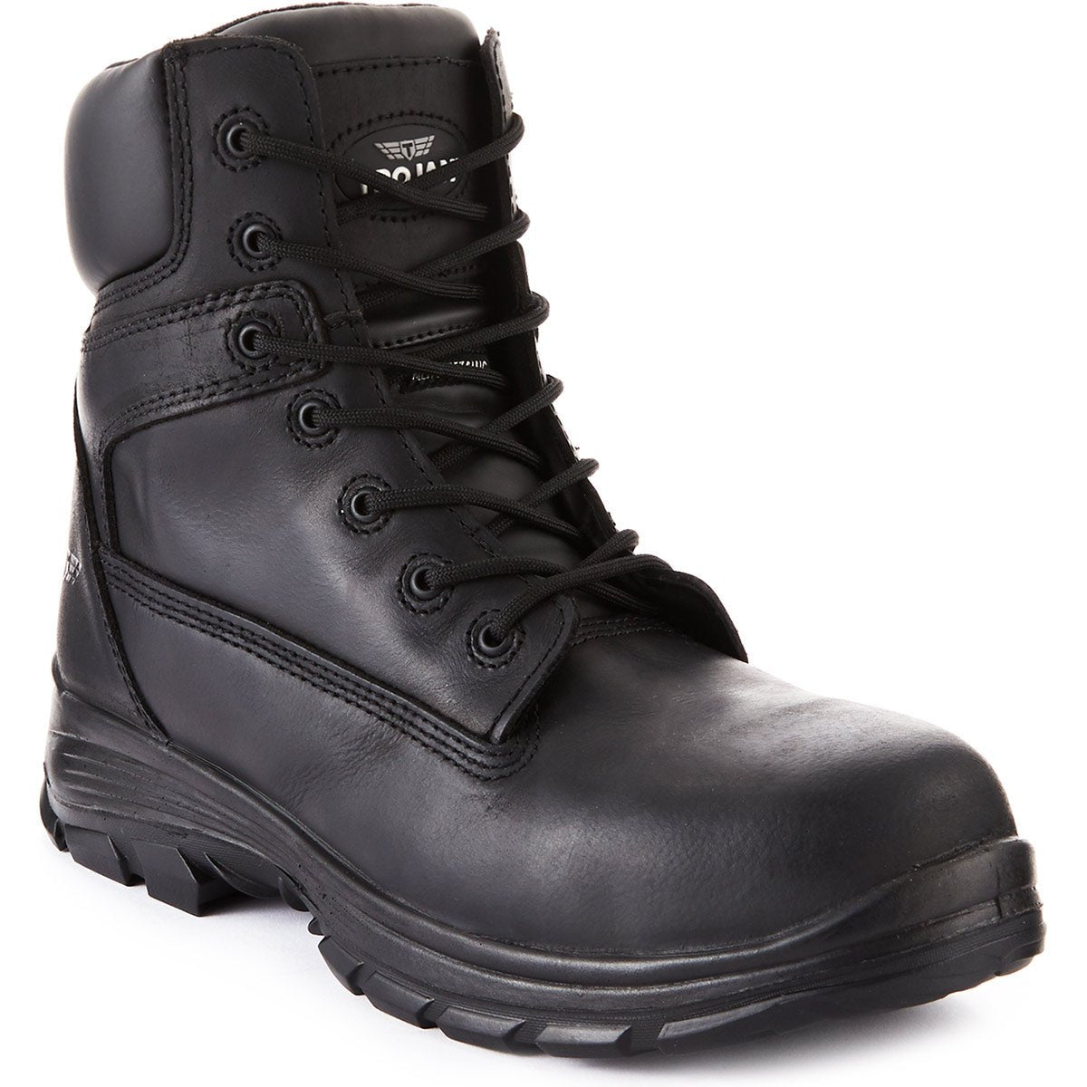 TROJAN Apollo Black S3 Anti static Oil Resistant Safety Boots