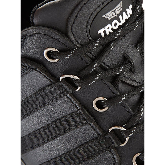 Hazkit - TROJAN Hector Black S1P Anti-static Oil Resistant Safety Trainers - TROJAN