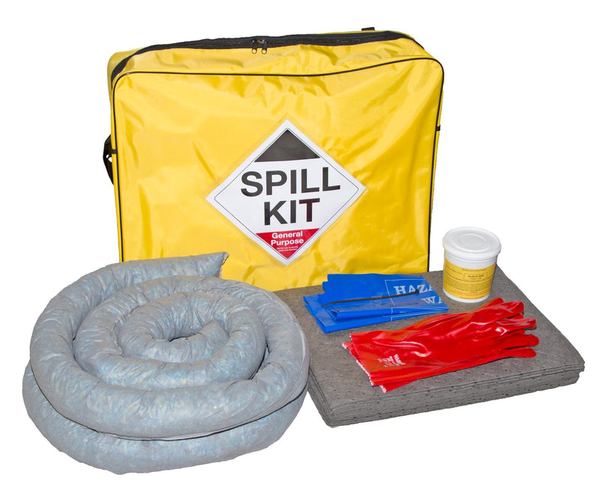 Hazkit - Van Spill Kits inc damming clay - General Purpose - Treats 50 litres - Fentex