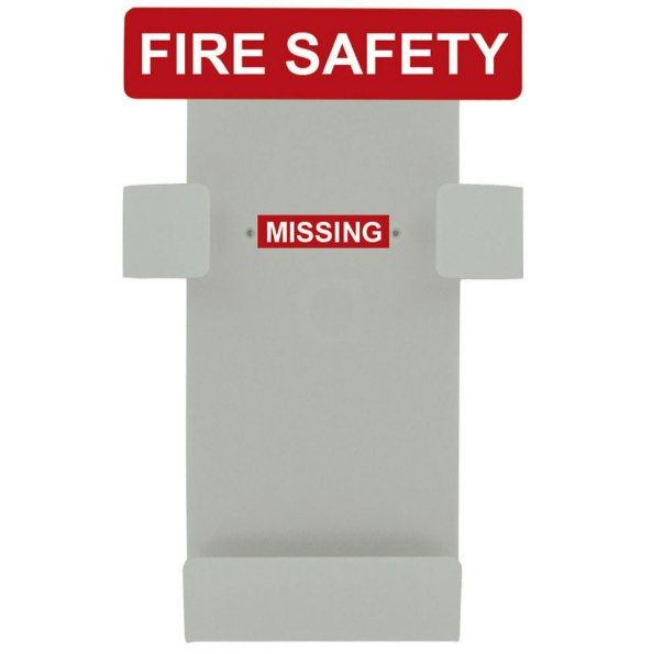 Hazkit - Wall Mount for Company Fire Log Book - HSE Compliant - Hazkit