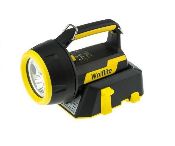Hazkit - Wolflite XT - 70 ATEX Rechargeable High Power Handlamp - 430 lumens - Intrinsically Safe - Wolf Safety Lamps